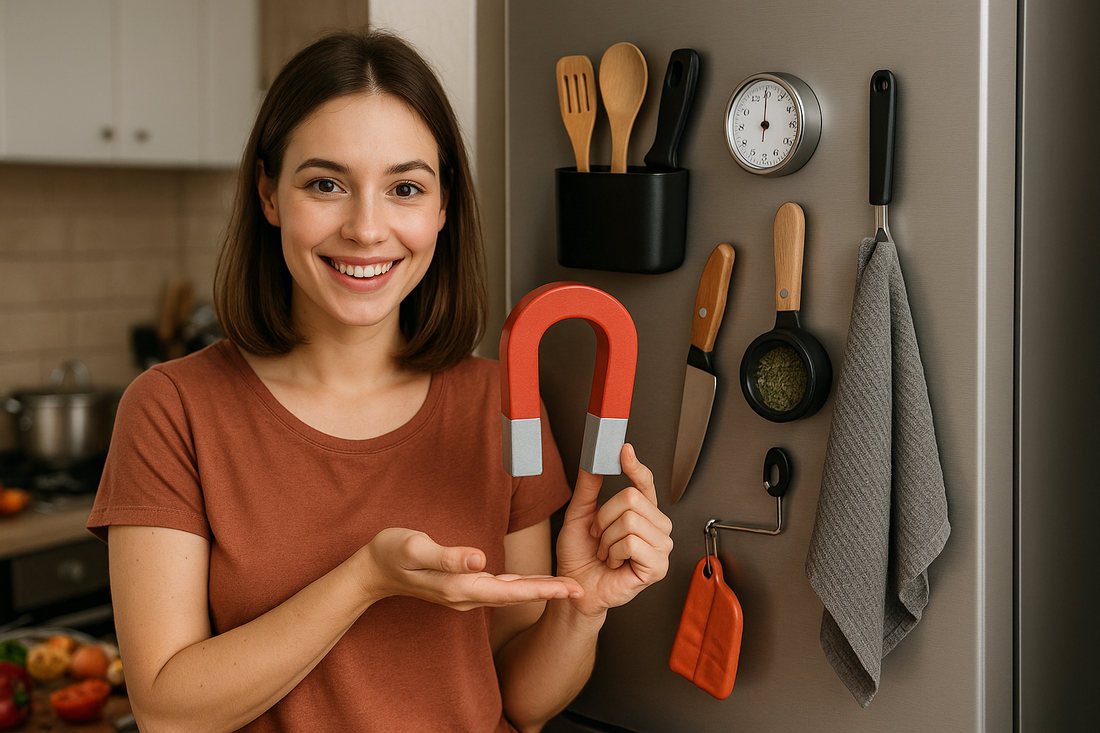 Magnetische Helfer für deine Küchen-Chaos
