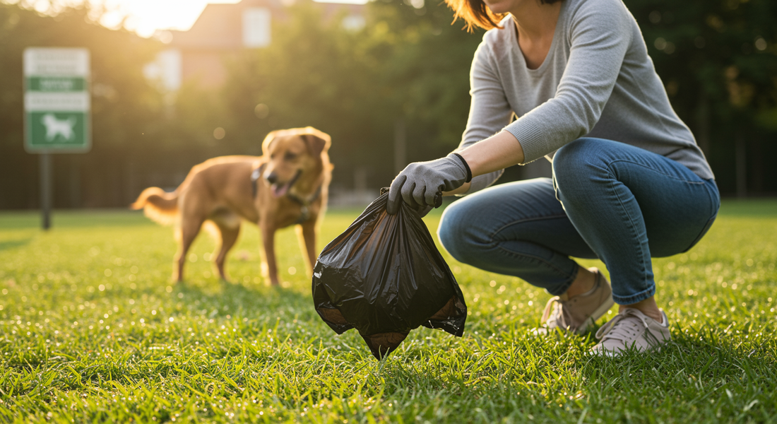Nachhaltig Gassi gehen mit Recycling-Hundekotbeuteln