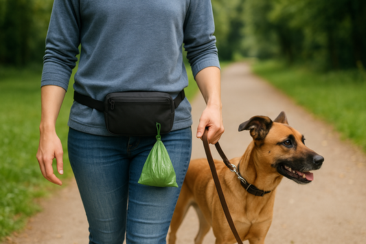 Gassi-Beutel clever tragen – Hände frei beim Spaziergang