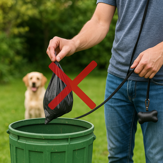 Kompostierbare Hundebeutel: halten sie, was sie versprechen?