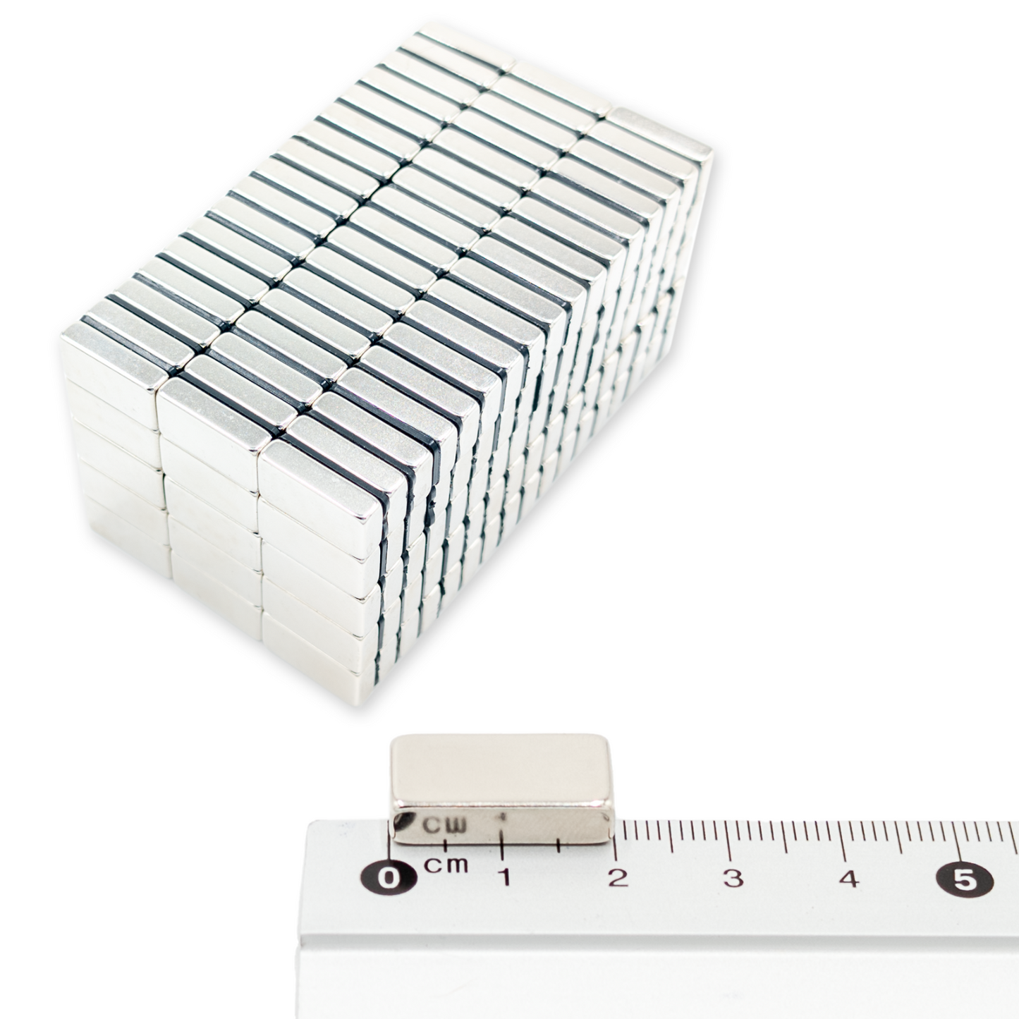 Neodym Blockmagnet N52 20x10x5mm | 5-100 Stück