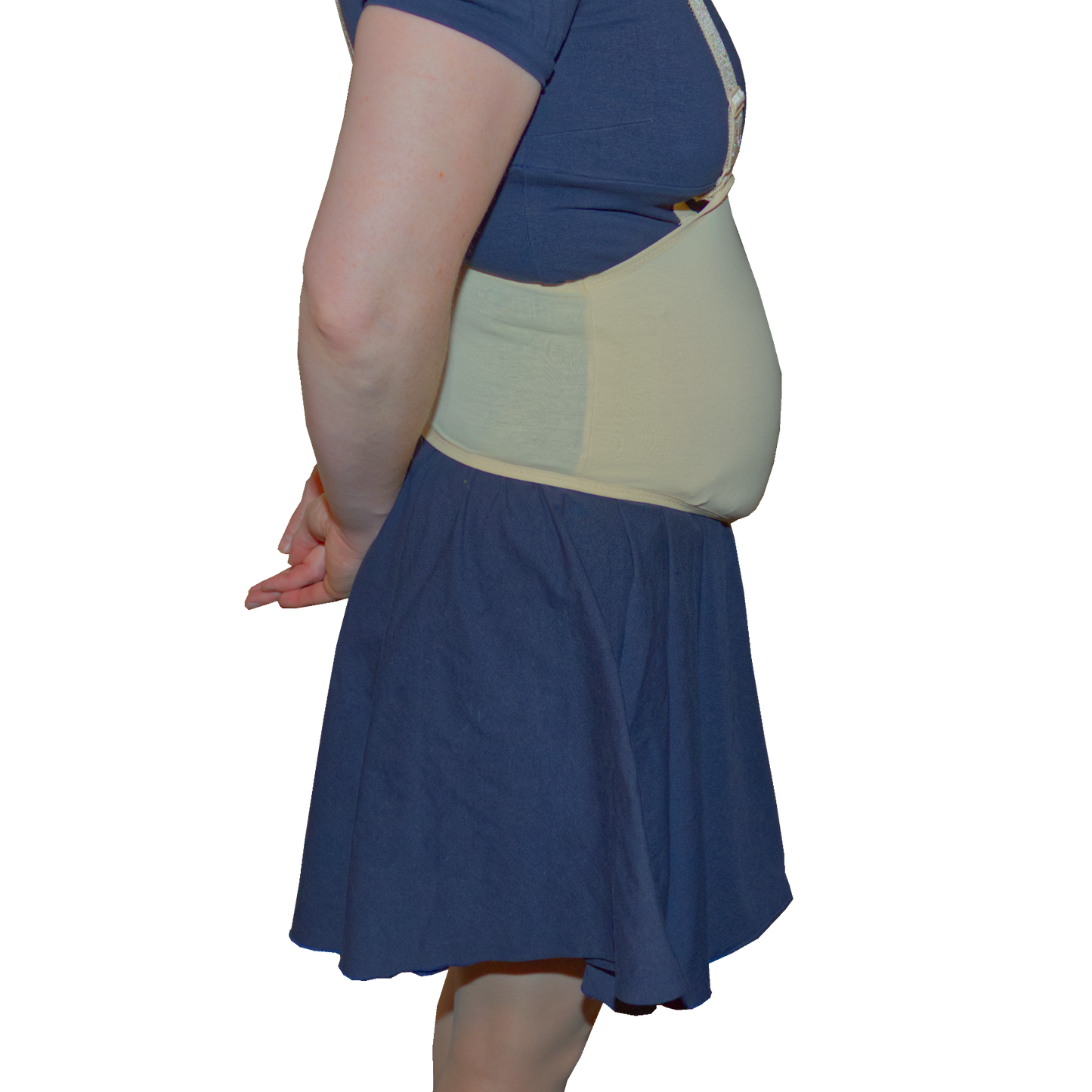 Künstlicher Silikon-Schwangerschaftsbauch zum Umschnallen, Typ T1