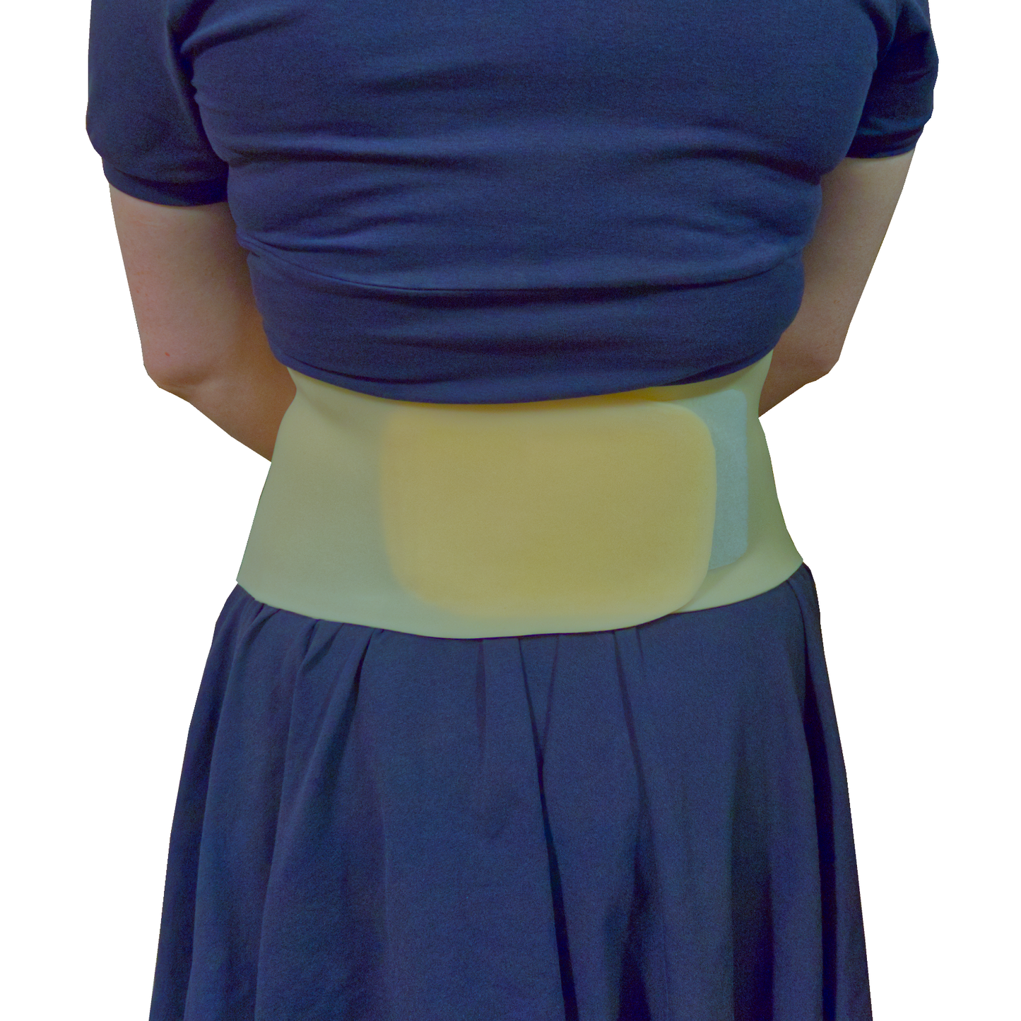 Künstlicher Silikon-Schwangerschaftsbauch zum Umschnallen, ultra realistisch, Typ T3