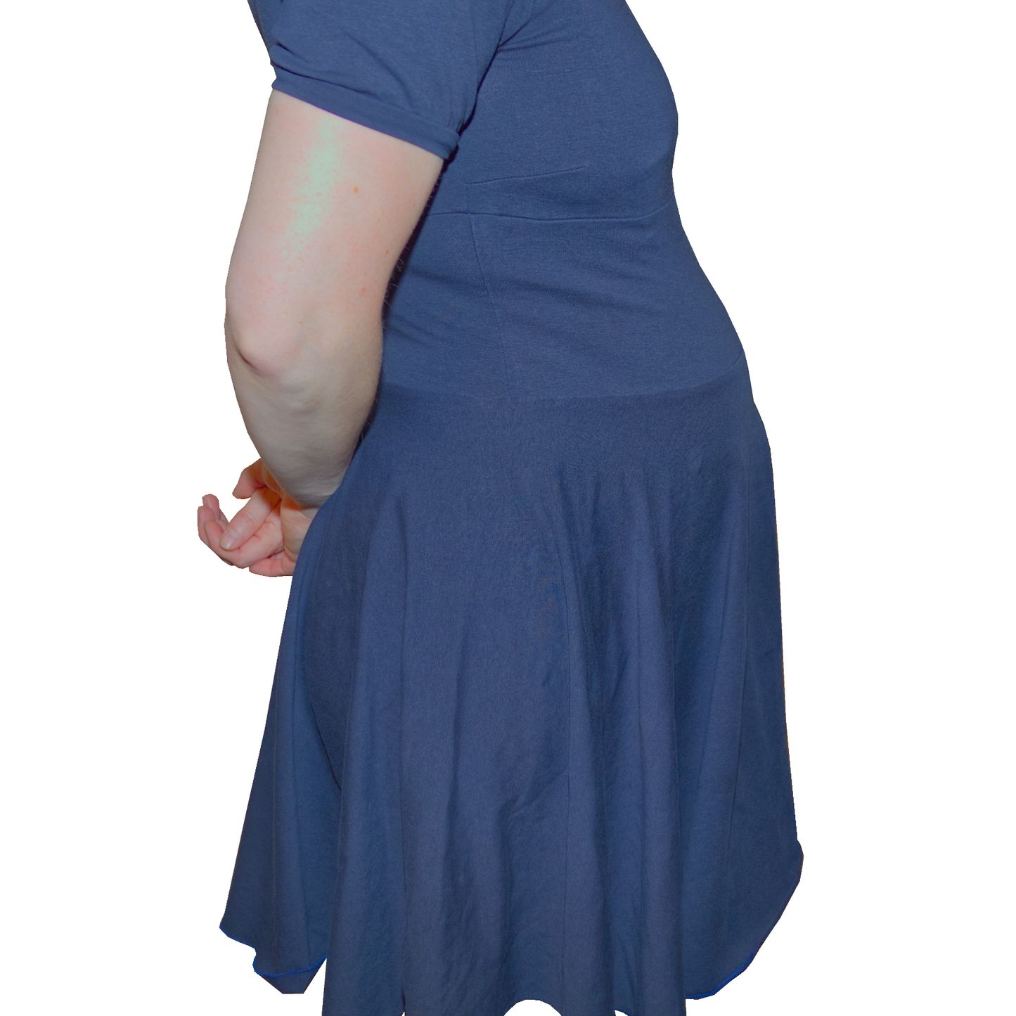 Künstlicher Silikon-Schwangerschaftsbauch zum Umschnallen, Typ T1