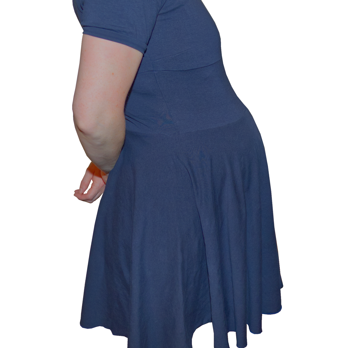 Künstlicher Silikon-Schwangerschaftsbauch zum Umschnallen, Typ T1