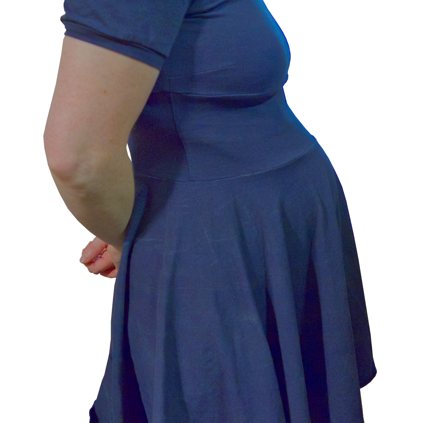 Künstlicher Silikon-Schwangerschaftsbauch zum Umschnallen, ultra realistisch, Typ T3