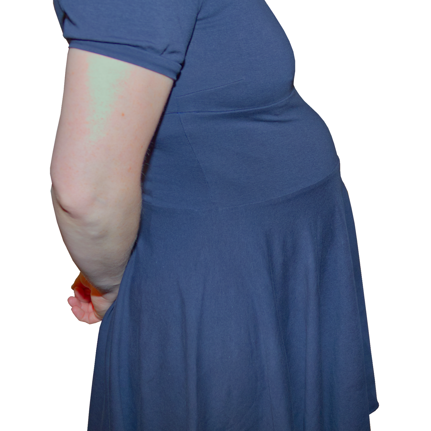 Künstlicher Silikon-Schwangerschaftsbauch zum Umschnallen, Typ T2