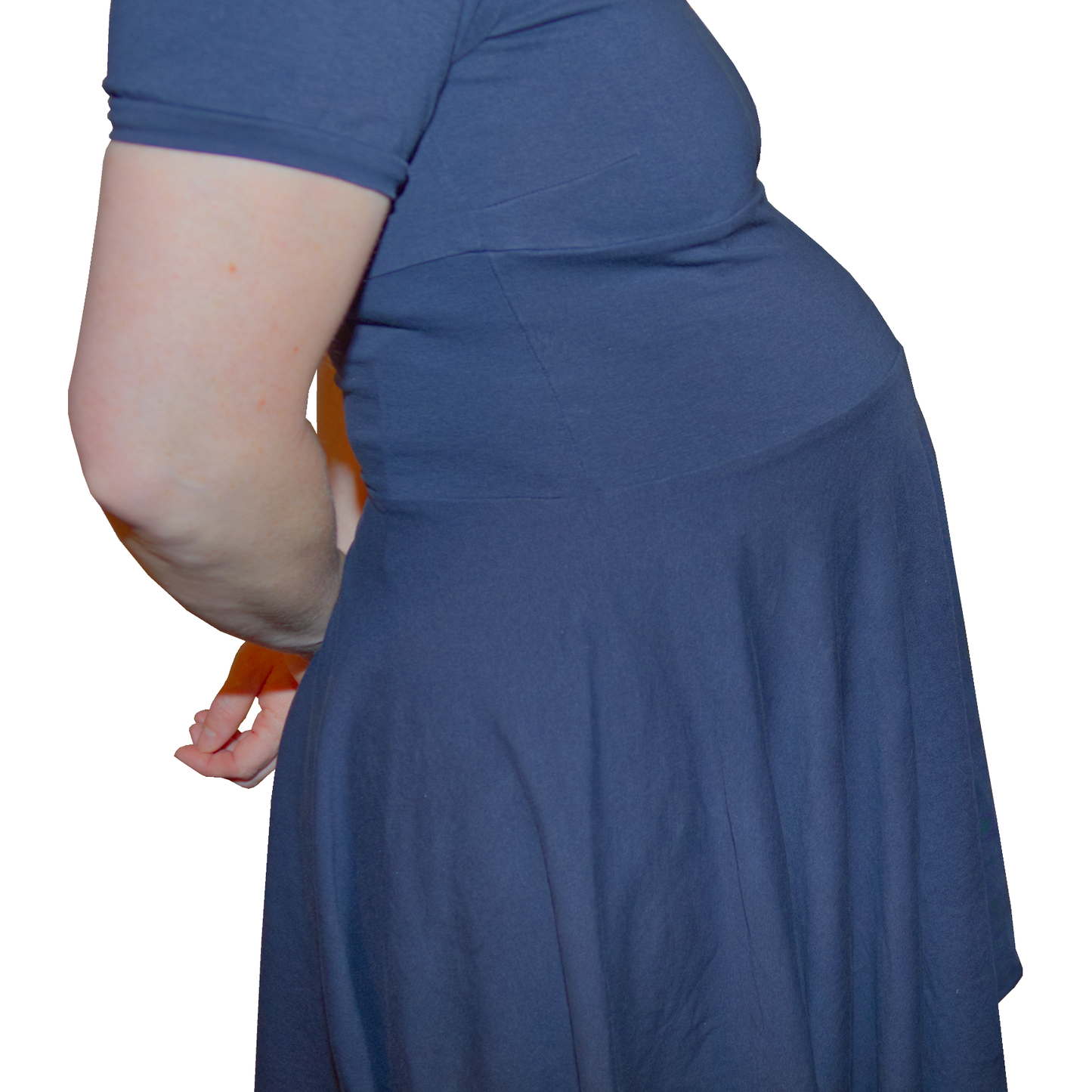 Künstlicher Silikon-Schwangerschaftsbauch zum Umschnallen, Typ T2