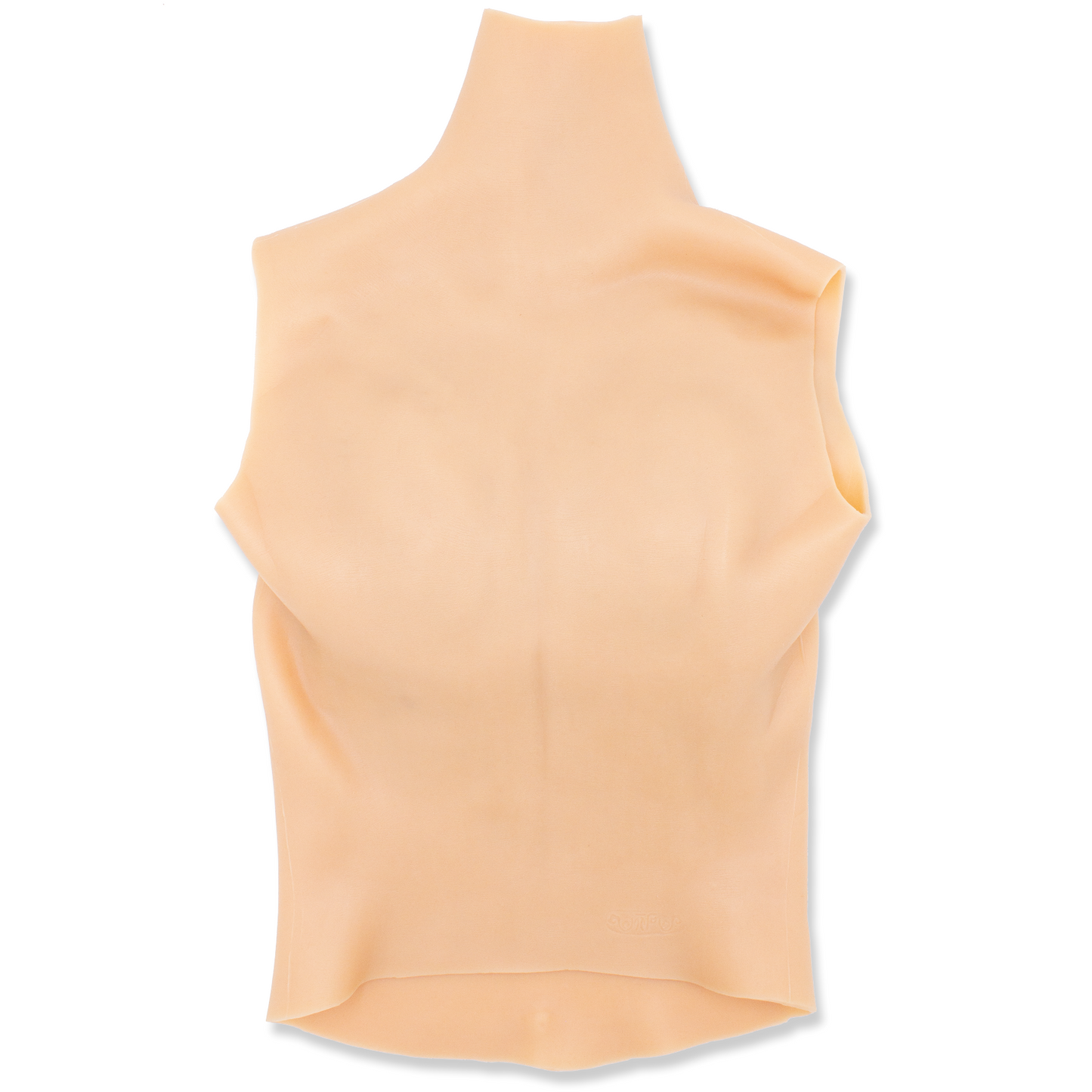 Torso mit Silikonbrüsten, Hals und Bauch, ultra realistischer Skin-Halbbody, Typ T3