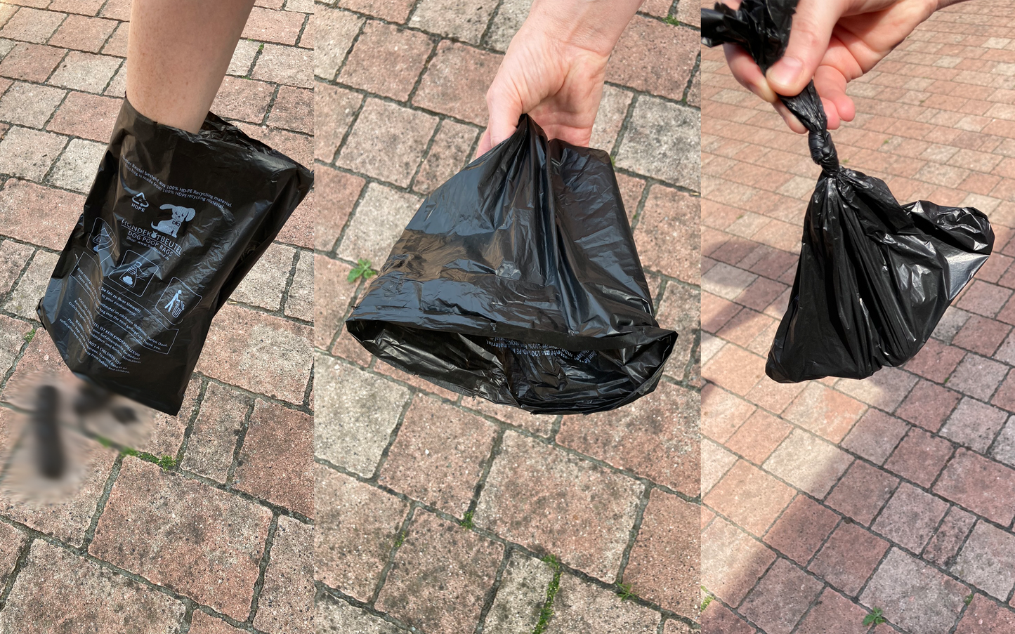 300 Hundekotbeutel mit Spender & Metallclip – Reißfest & blickdicht