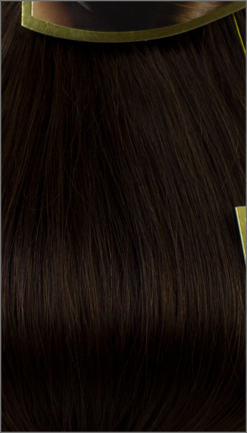 Clip-in Haar Extensions, BIONORA PROFESSIONAL, #04, Schokobraun, 40 50 60 (+) cm, 85/95/105 Gramm