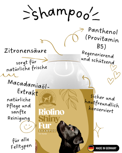 Riolino Shiny Fur Shampoo – Sanfte Pflege für glänzendes Fell