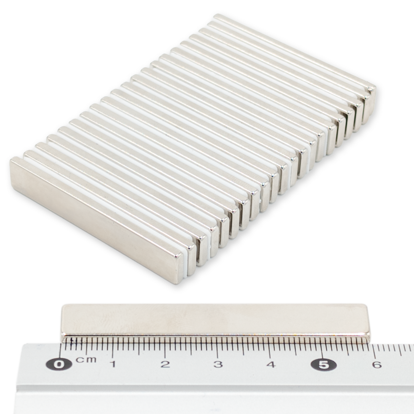 Neodym Blockmagnet N52 60x10x3mm | 5-100 Stück