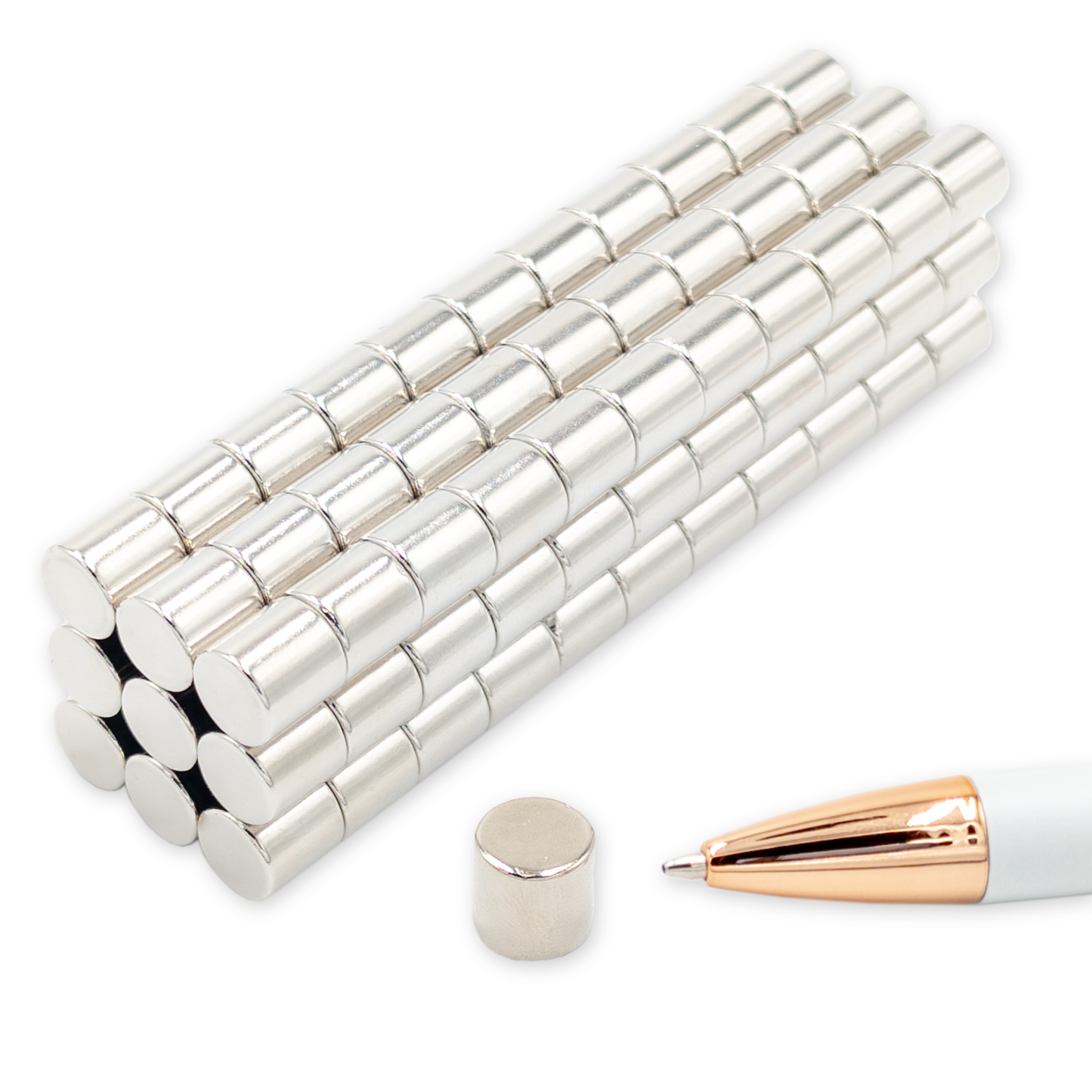 Neodym Scheibenmagnet N42 Ø10x10mm | 5-100 Stück