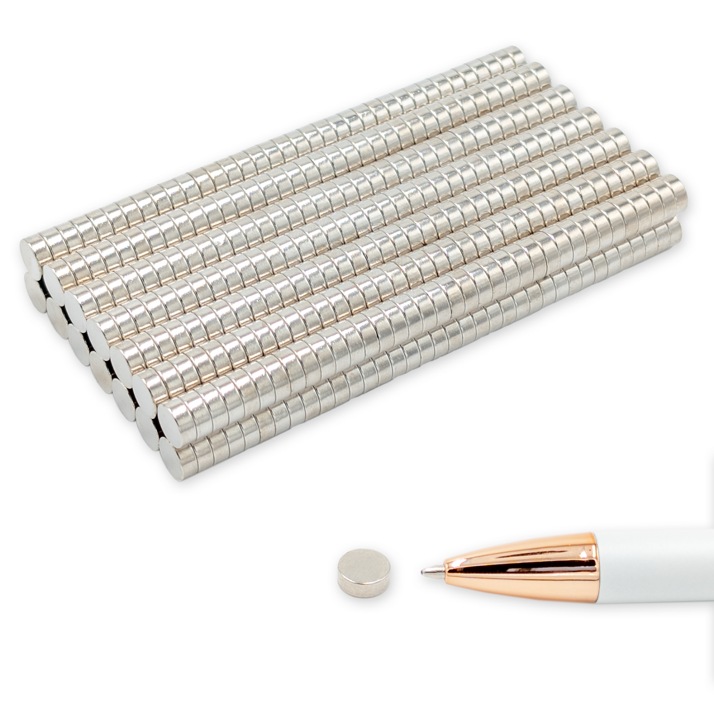 Neodym Scheibenmagnet N42 Ø8x3mm | 5-100 Stück