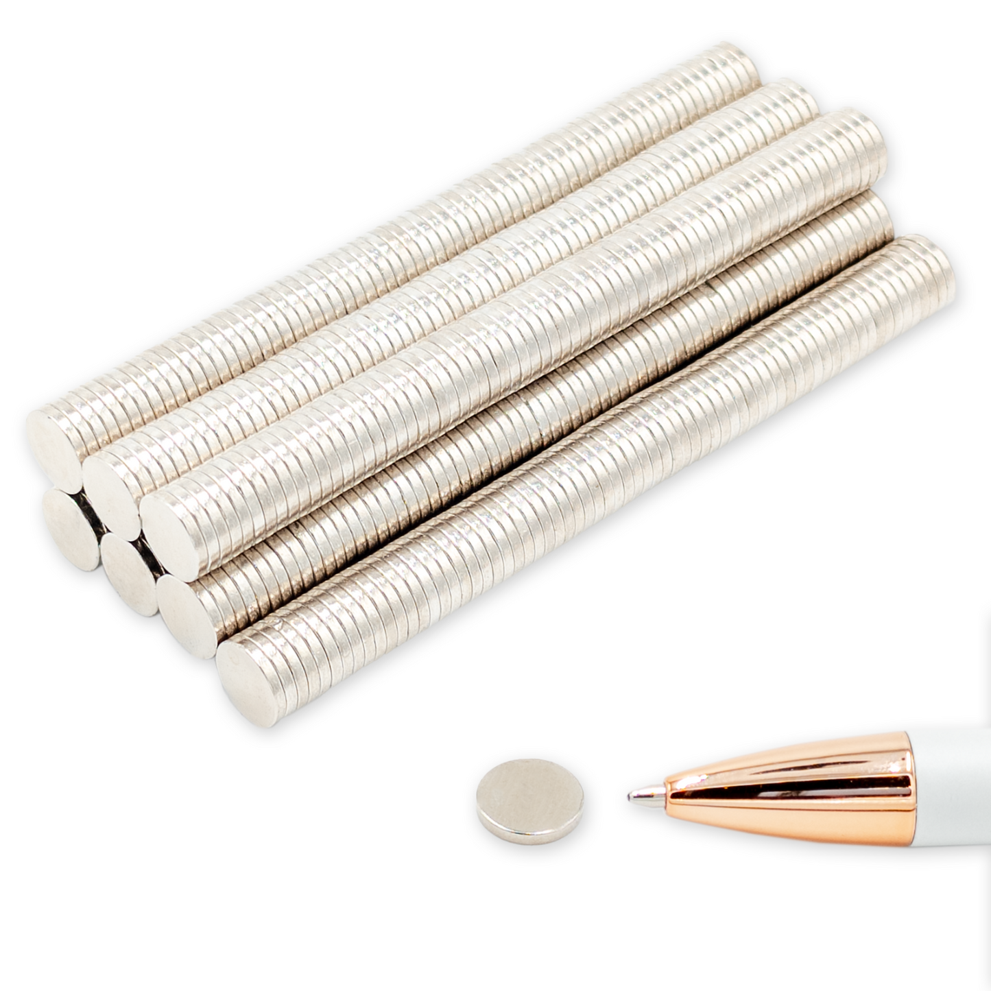 Neodym Scheibenmagnet N42 Ø10x1,5mm | 5-100 Stück