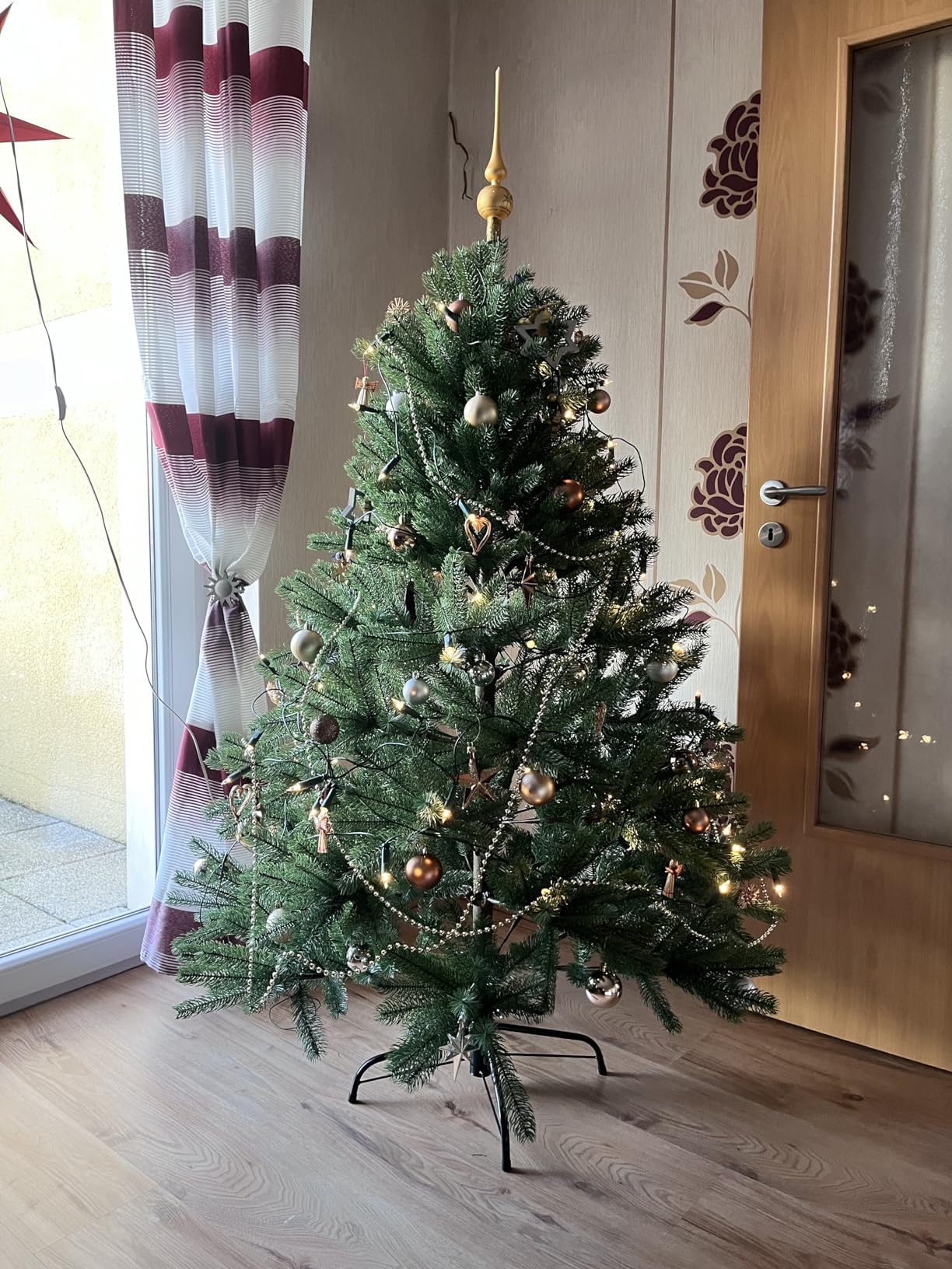 DekoLand Douglasie 210 cm – PE-Spritzguss Weihnachtsbaum