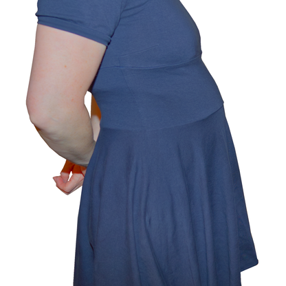 Künstlicher Silikon-Schwangerschaftsbauch zum Umschnallen, Typ T2
